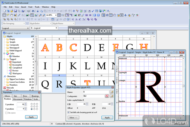 FontCreator Professional 15.0.0.2952 instal the new version for android