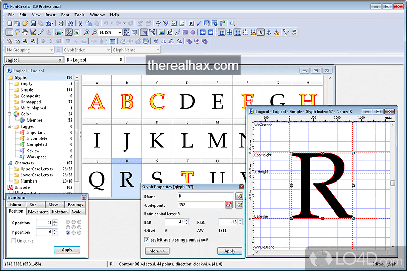 FontCreator Professional 15.0.0.2936 for android instal